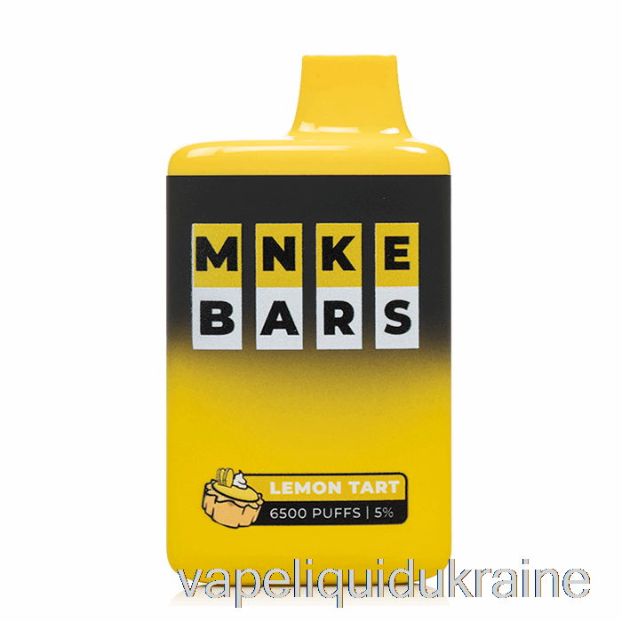 Vape Liquid Ukraine MNKE BARS 6500 Disposable Lemon Tart